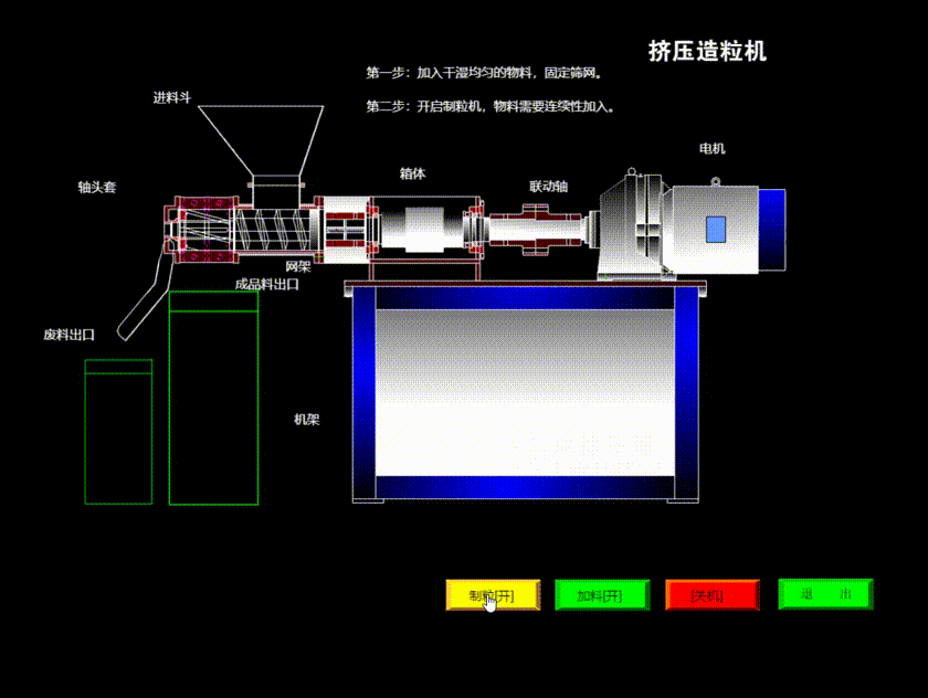 擠壓造粒機.gif
